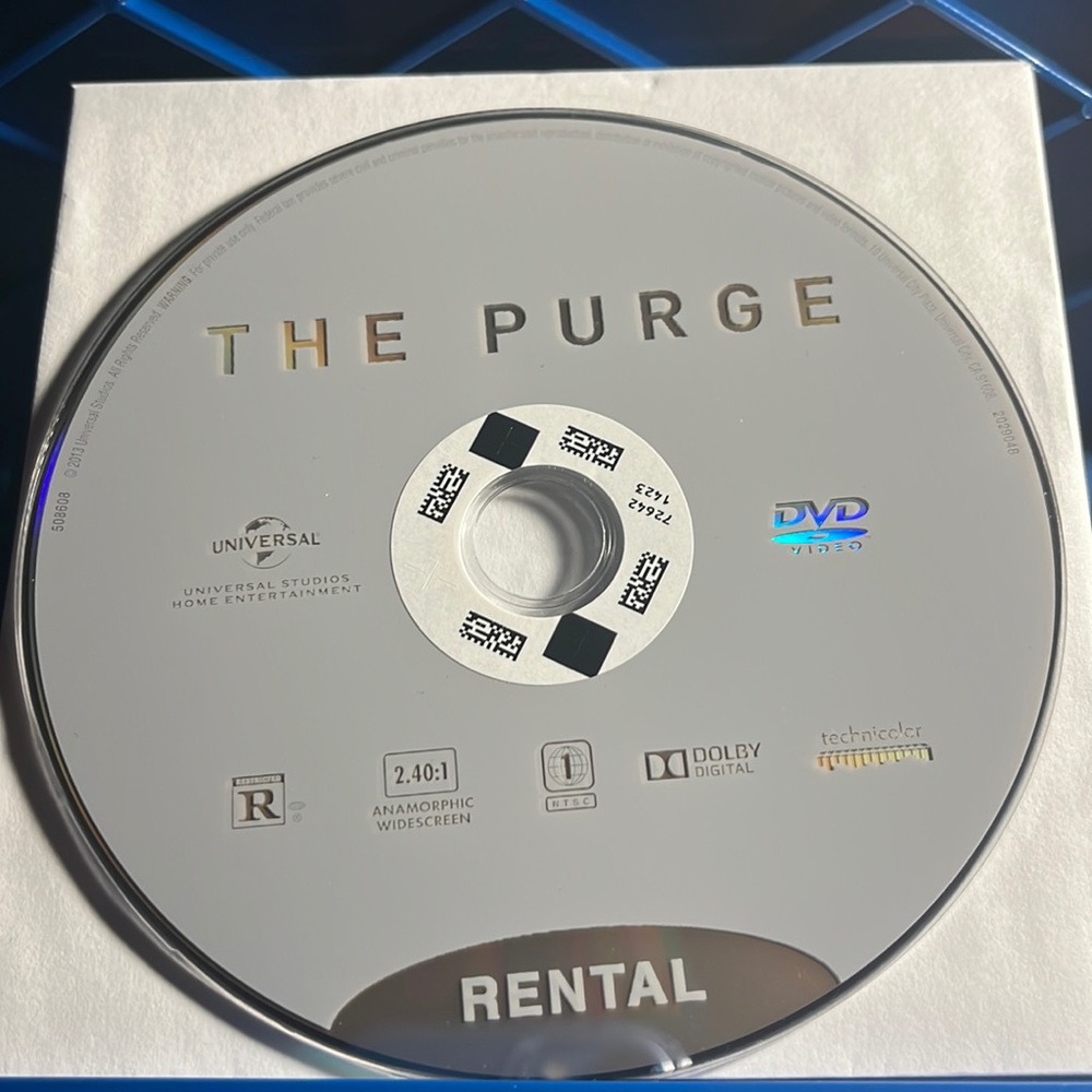The Purge dvd